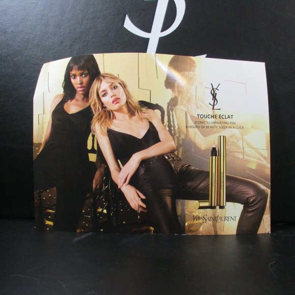 YSL YVES SAINT LAURENT THE MAGIC WAND SAMPLE CARD LOT OF 5 NEW - Picture 2 of 3